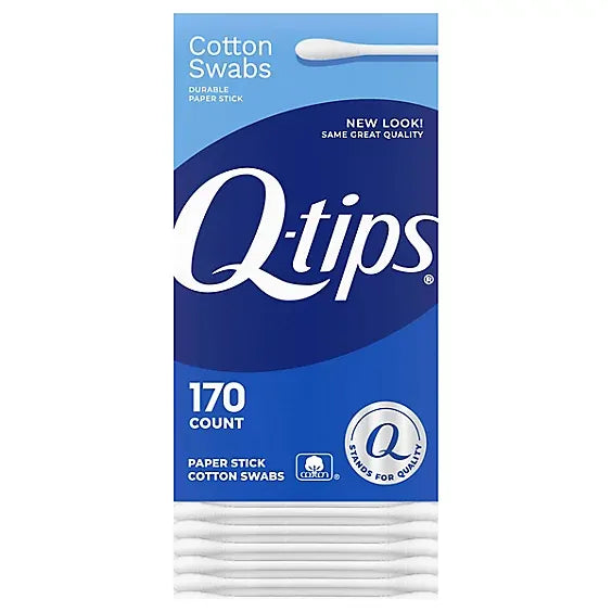 Q-Tips:Cotton Swabs