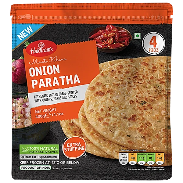 Haldiram Onion Paratha 400 g