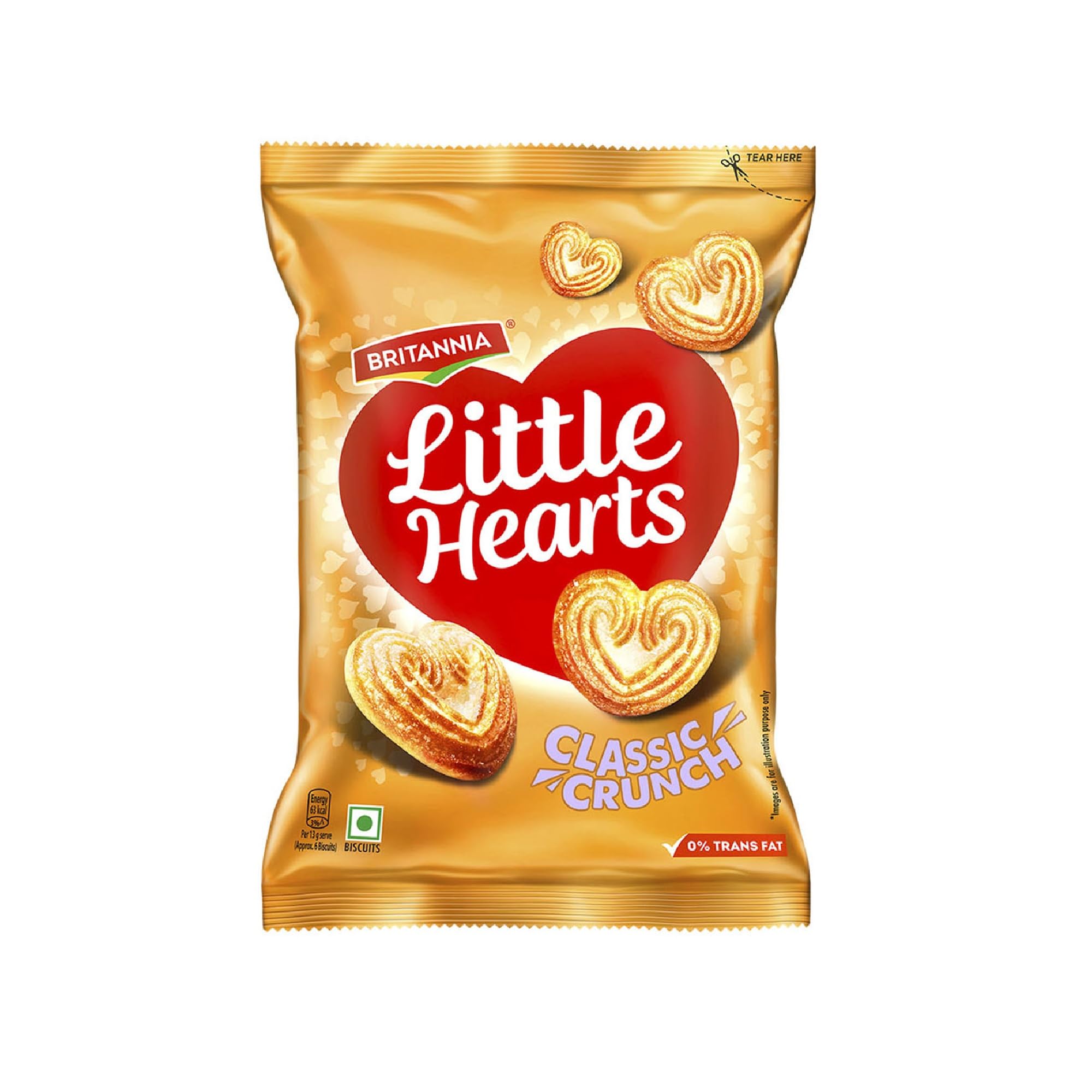 Britannia Little Hearts 2.6 Oz