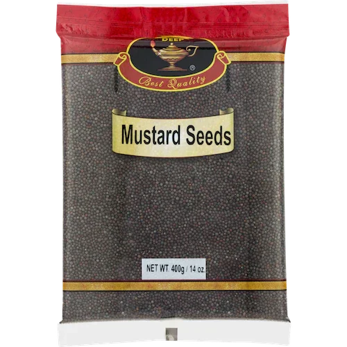 Deep Mustard Seeds 400g 14oz - Indian Spices & Groceries