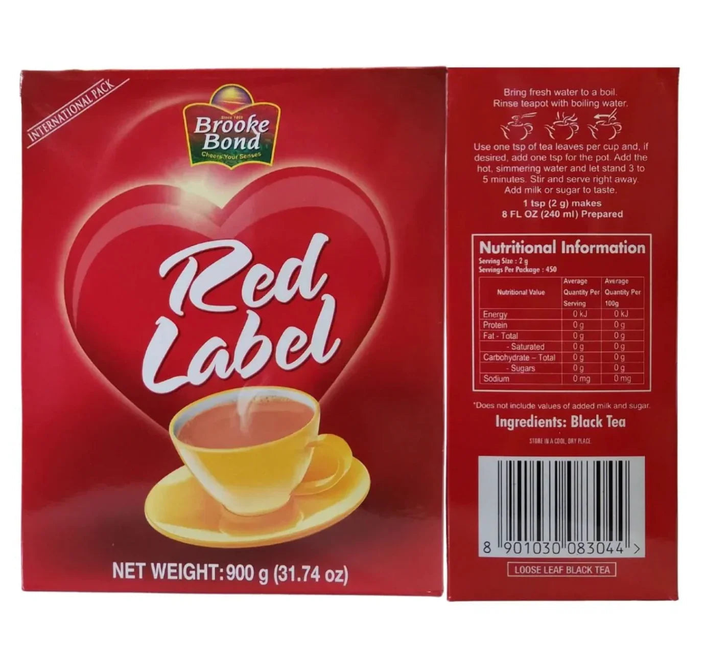 Red Label (900 Grams) - Indian Spices & Groceries