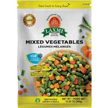 Laxmi Frozen Mix Veg – Fresh Mixed Vegetables (300g Pack)