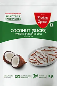coconut slices