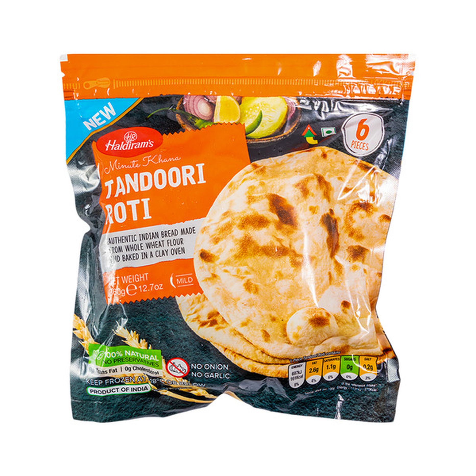Haldiram Tandoori Roti 12.7oz