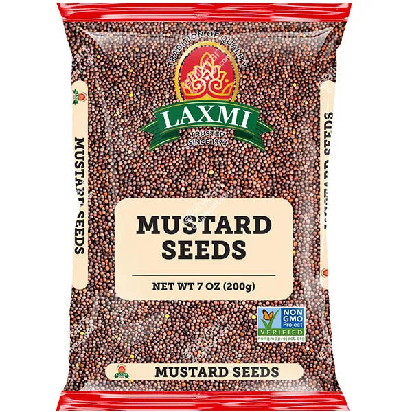 Laxmi Mustard Seeds 200gm - Indian Spices & Groceries