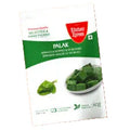 Packaged product labeled 'Palak' with a green label on a pink background