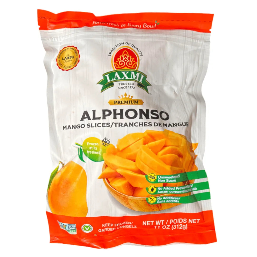 Laxmi  Frozen Alphonso Mango Slices 312 gm