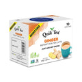 Box of Quik Tea Ginger Instant Chai Tea Latte on a white background